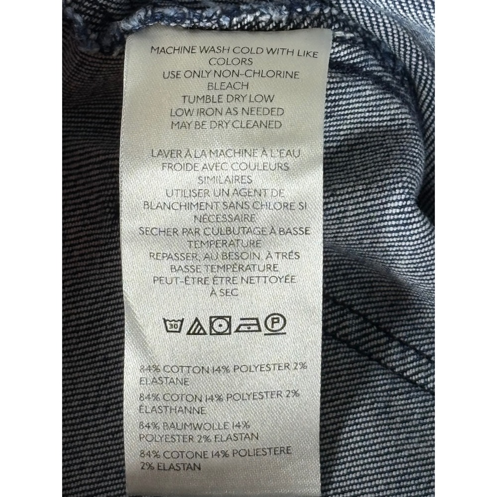 PILCRO High Rise Cropped Flare Jeans Dark Wash Size‎ 27 - Picture 6 of 12